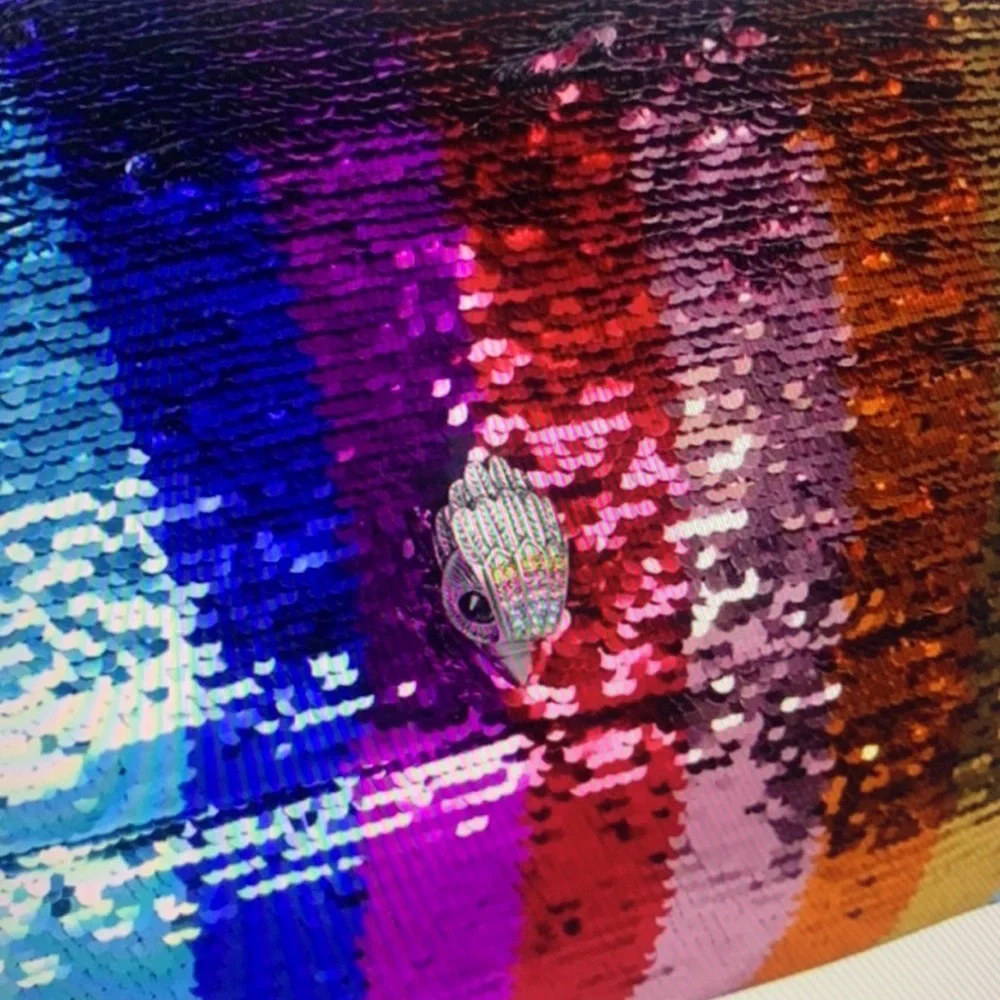 - Kurt Geiger London Kensington XXL Sequins Quilted Crossbody Bag - Picture 7 of 13